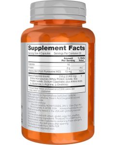NOW Sports Amino Complete supplement container detailed product shot